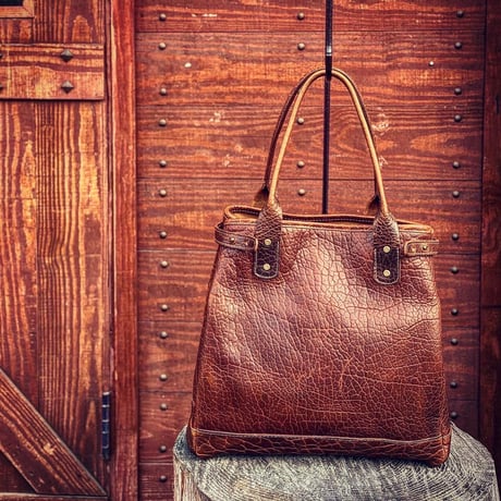 CORONADOLEATHER / AMERICAN BISON TOTE