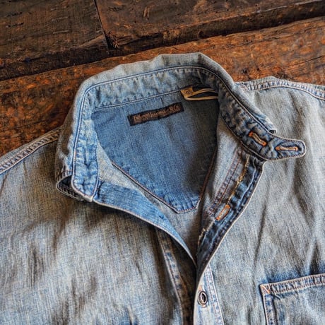 FULLCOUNT / DENIM PULLOVER SHIRTS HW