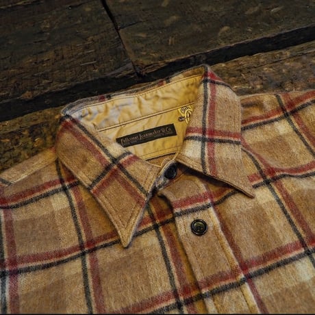 FULLCOUNT ／ 4096 WOOL SHAGGY CHECK WORK SHIRT