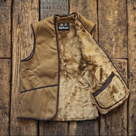 Barbour / Front Zip Fur Liner Vest