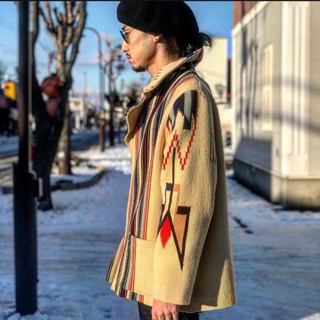 EarthSpirit original / CHIMAYO RUG JACKET(40's vintagerug)