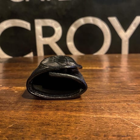 FUNNY / BOX COIN CASE "Black Crocodile"(VictorConcho)