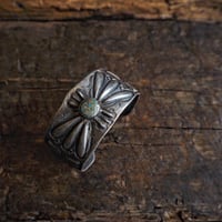 MS ring / Stamp Work Bangle "Old Fly"