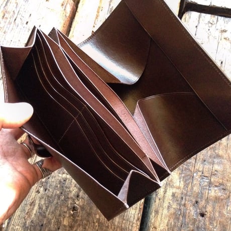 CALIFORNIA HARVEST / LONG WALLET (DARKBROWN)