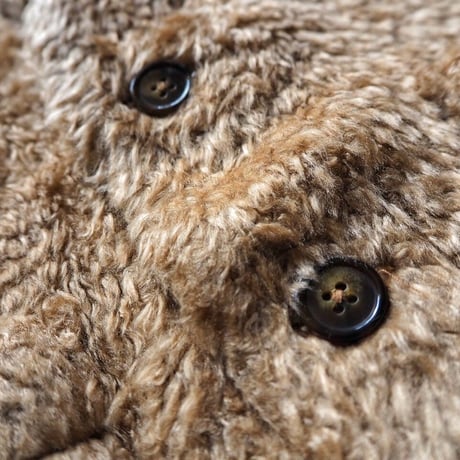 FULLCOUNT / Knit Brown Boa Cardigan