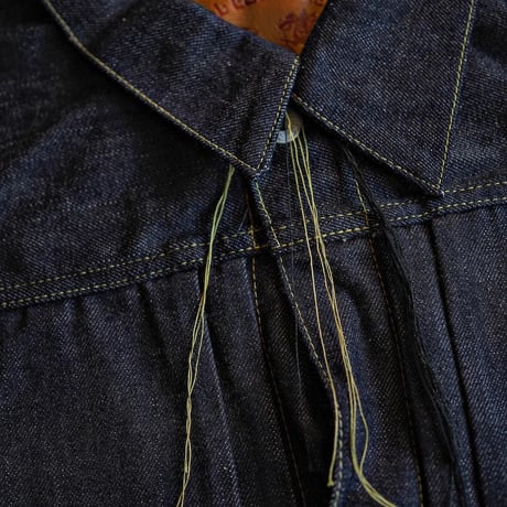 FULLCOUNT / WWII Model Brown Cotton Denim Jacket (Non Wash)