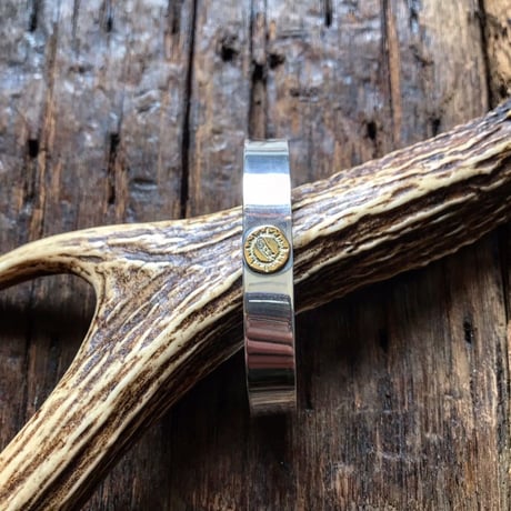 NATIVE SPIRIT / K18GOLD HAWK FEATHER INGOT BRACELET