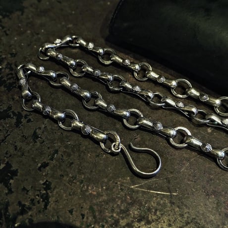 CH×MS ring／2WAY SILVER WALLET CHAIN-65cm-
