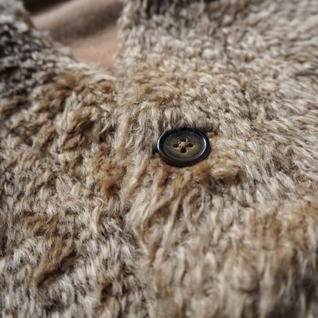 FULLCOUNT / Knit Brown Boa Cardigan