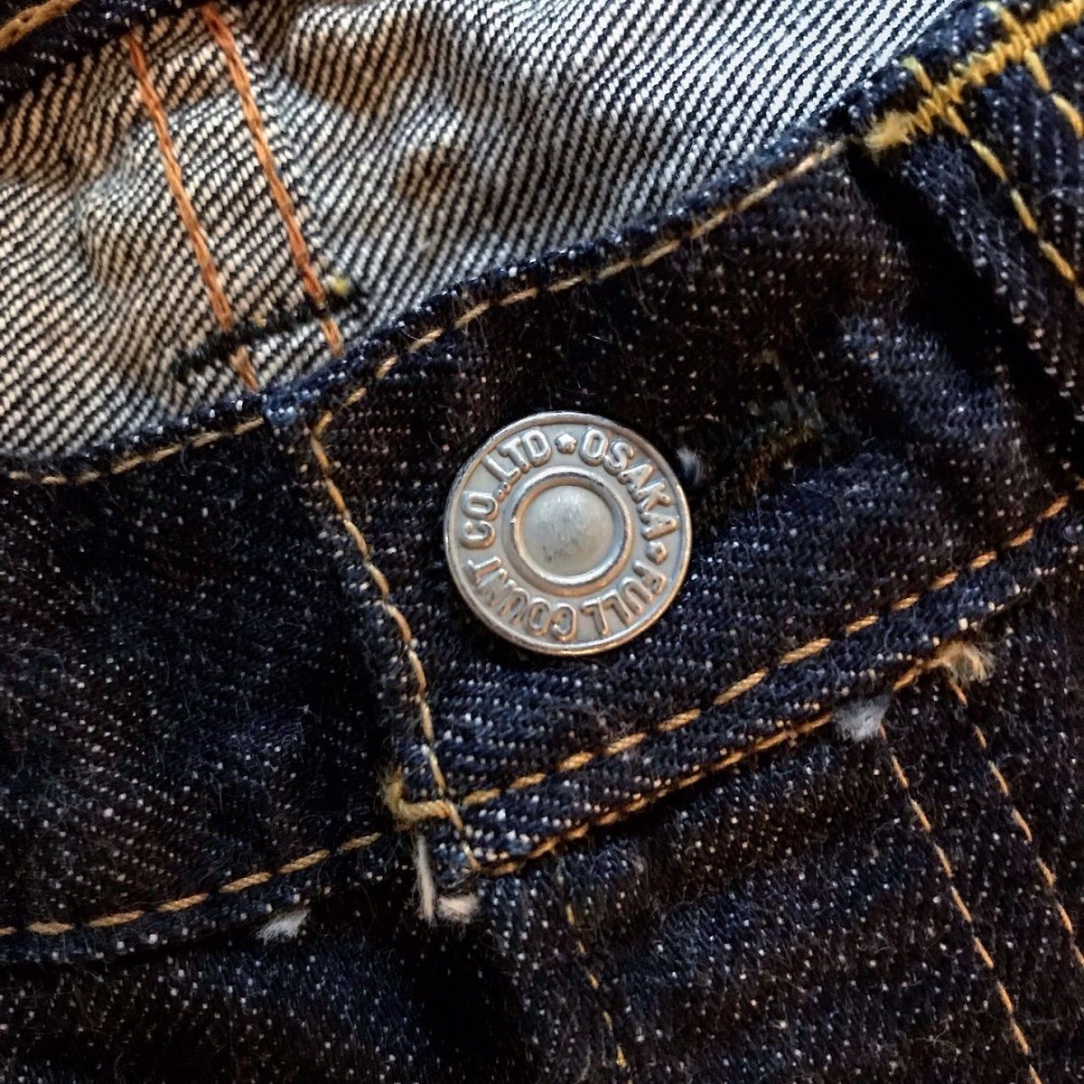 FULLCOUNT / 1101 STRAIGHT DENIM (One Wash) | C