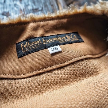 FULLCOUNT / Knit Brown Boa Cardigan
