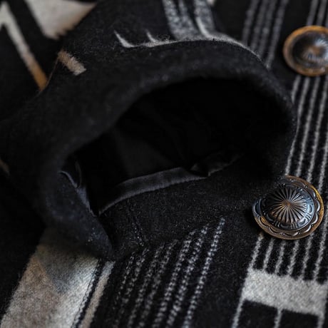 Earth spirit Original / WOOL BLANKET JACKET -XL-