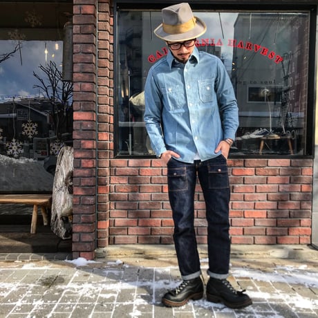 FULLCOUNT / TRIPLE STITCH CHAMBRAY SHIRTS