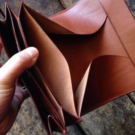 CALIFORNIA HARVEST / LONG WALLET (MARRON)