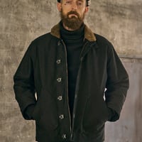 Nigel Cabourn ／ 40's US CLIP JACKET MODIFY -Black-