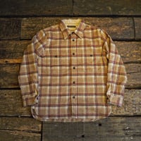 FULLCOUNT ／ 4096 WOOL SHAGGY CHECK WORK SHIRT