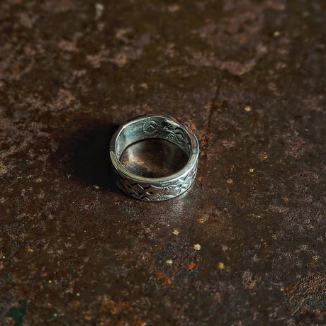 RAY ADAKAY / Double Stamp Ring-C