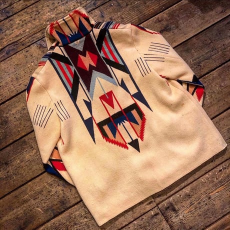 EarthSpirit original / CHIMAYO RUG JACKET(40's vintagerug)