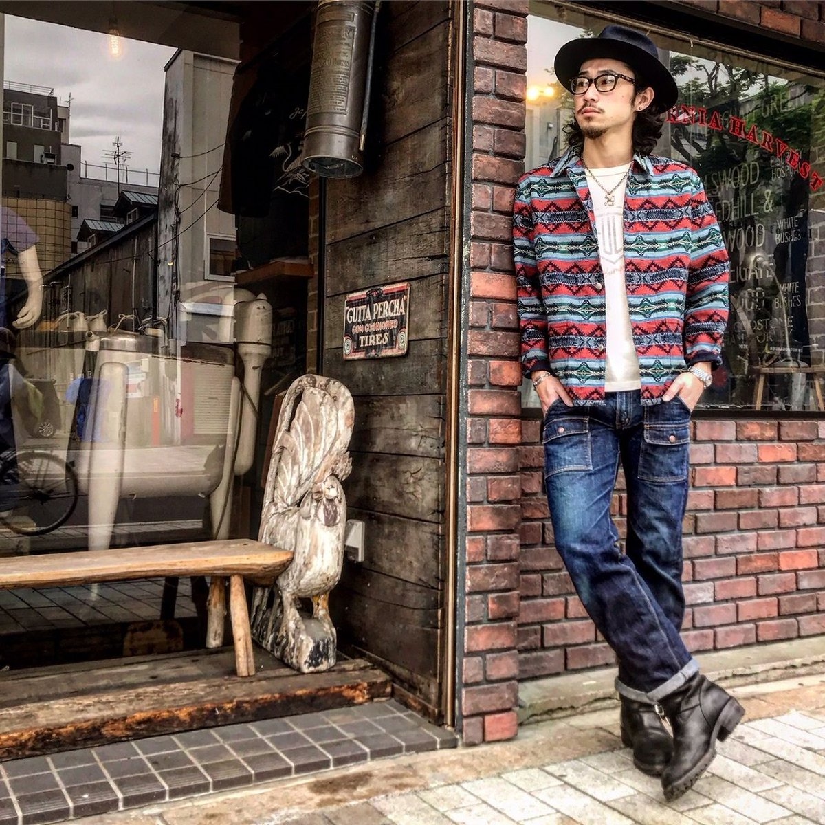STEVENSON OVERALL CO. / Lone Wolf【CHORE JACKET】 STEVENSON OVERALL CO. / Lone Wolf【CHORE JACKET】