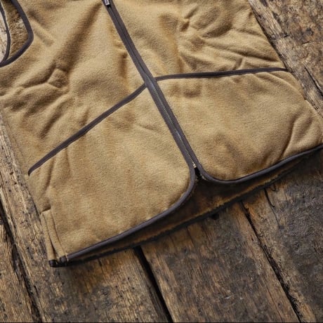 Barbour / Front Zip Fur Liner Vest