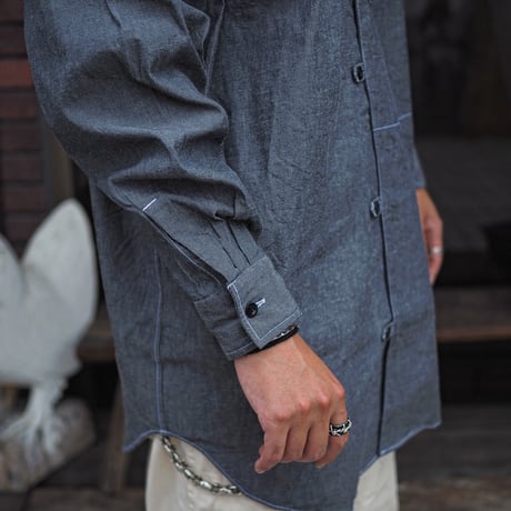 HAVERSACK / Regular Collar Semi Long Shirts