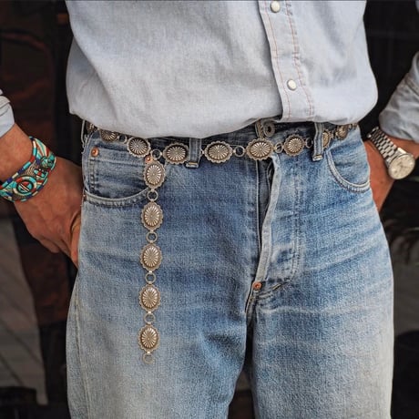 South Western Jewelry ／ CONCHO BELT