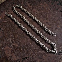 BEN BEGAY / Silver Loop Chain-65cm-
