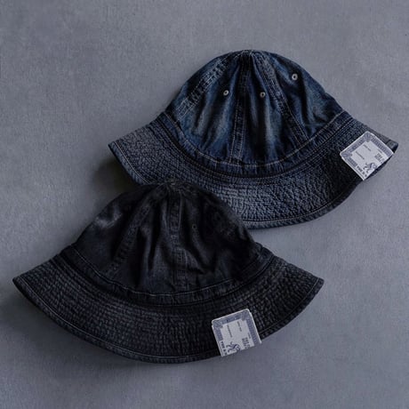THE H.W.DOG&CO. / Vintage Denim Fatigue Hat "Indigo"