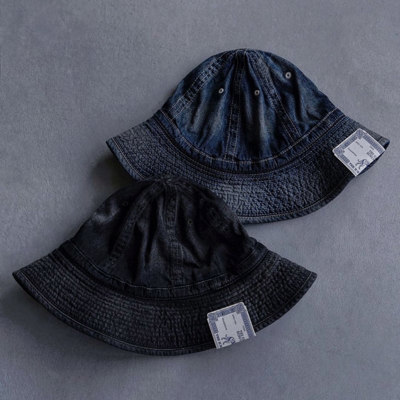 THE H.W.DOG&CO. / Vintage Denim Fatigue Hat THE H.W.DOG&CO. / Vintage Denim Fatigue Hat
