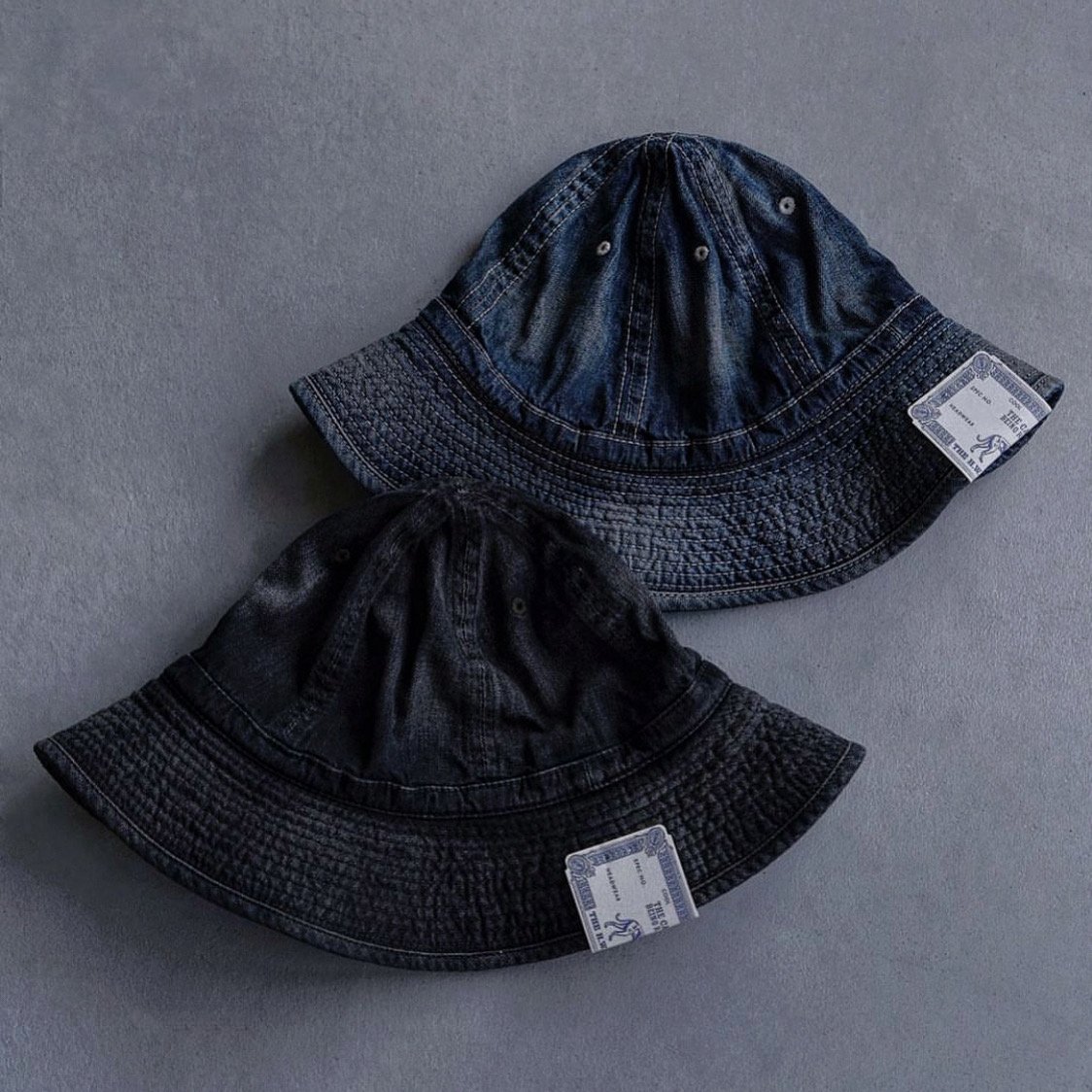 THE H.W.DOG&CO. / Vintage Denim Fatigue Hat THE H.W.DOG&CO. / Vintage Denim Fatigue Hat