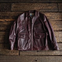 Aero Leather / LOGN HALF BELT -Cordovan-