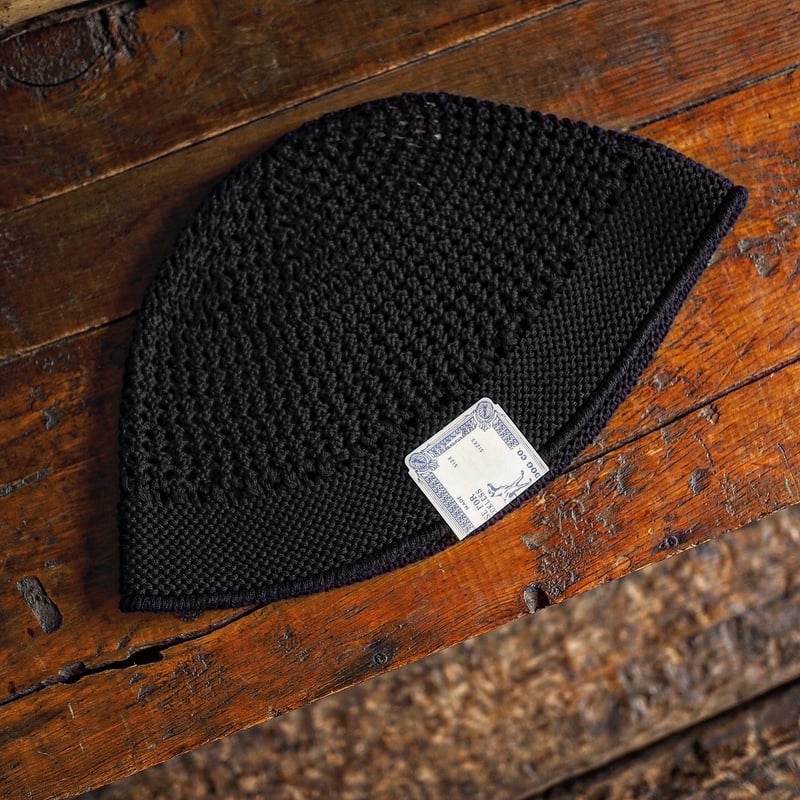 THE H.W.DOG&CO. ／ KNIT HAT -Black- | CALIFORNIA