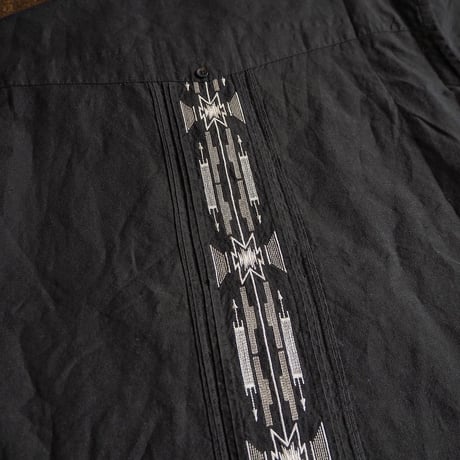 PENDLETON / Embroidery Open Collar Shirt