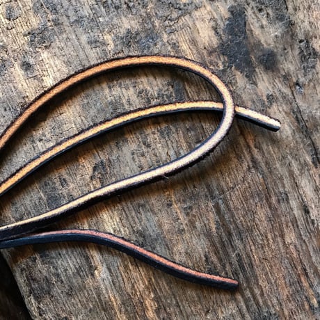 WESCO / leather Laces (BROWN)