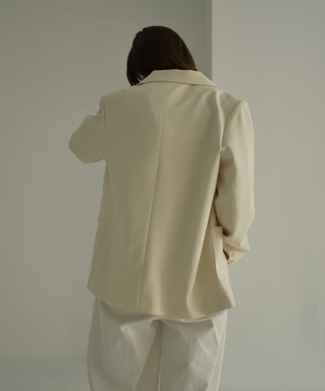 jacket-02012　テーラードジャケット　エクリュ