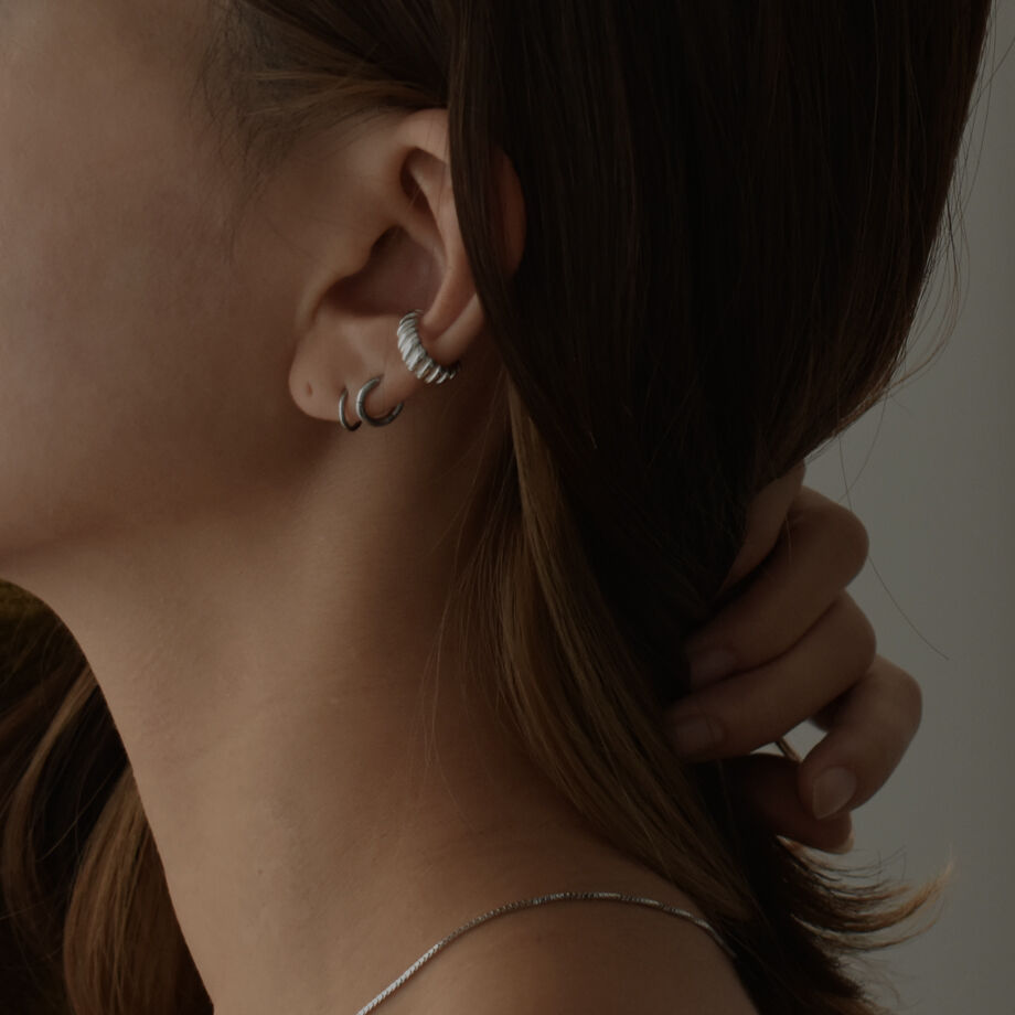 mb-earcuff-02014 SV925 スパイラル イヤーカフ シルバー925 mb-earcuff-02014 SV925 スパイラル イヤーカフ シルバー925