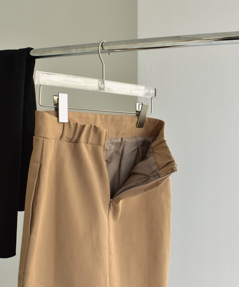 bottoms-07016 ハイウエスト ストレッチチノタイトスカート