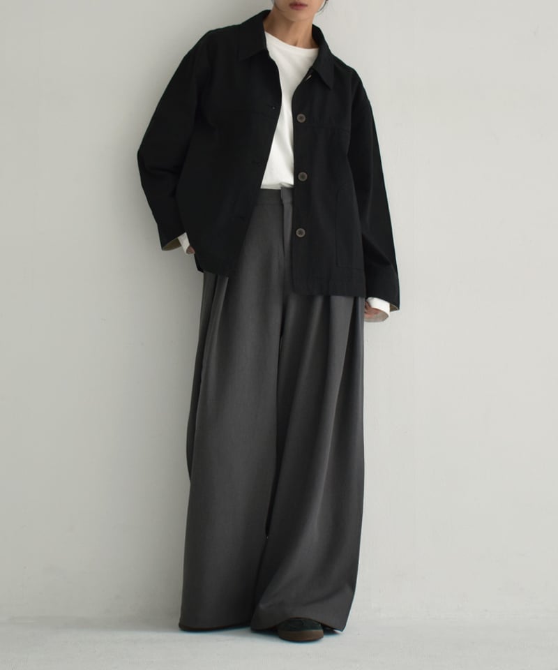 outer-02086 ステンカラー ショートコート ベージュ ブラック outer-02086 ステンカラー ショートコート ベージュ ブラック