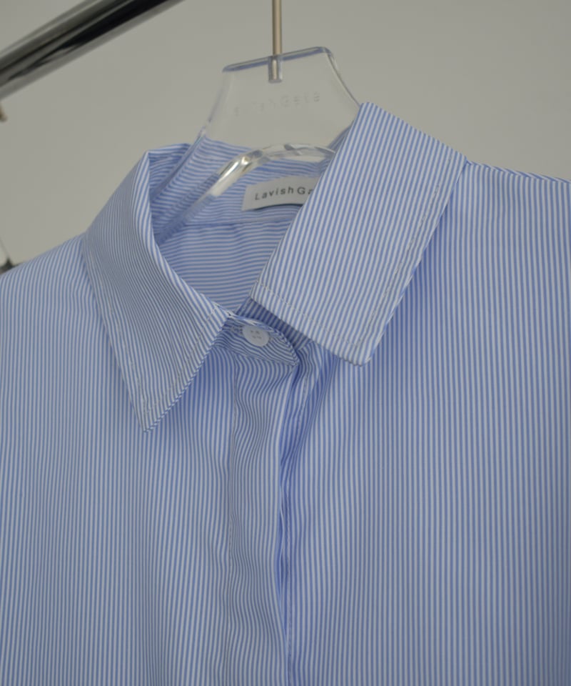 新品Light SmoothCover ラップフロント 長袖シャツ La boutique BonBon｜【ベストセラー・miki監修カラーあり