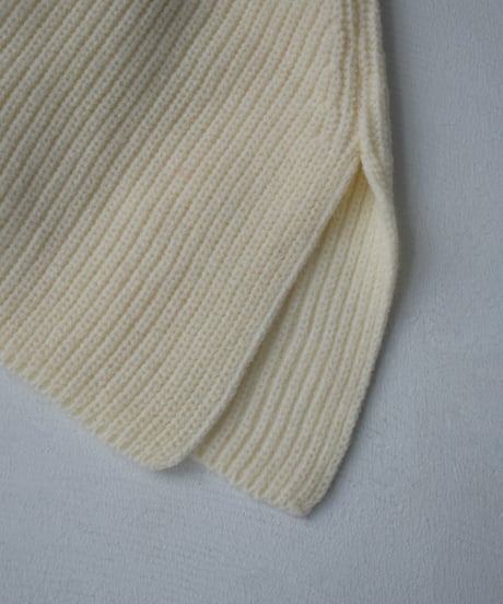 neckwarmer-02008　ネックウォーマー　エクリュ　ブラウン　グレー　ブラック