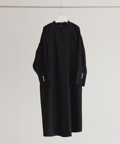 【STUDIO ENUL】raglan sleeve shirt dress　400002