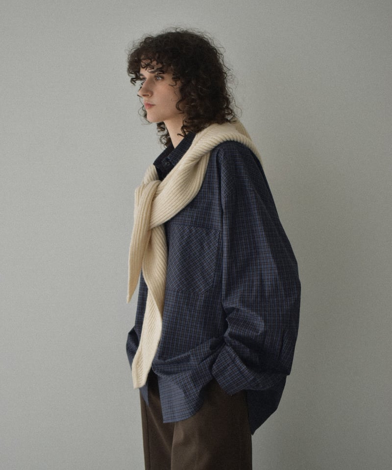 ACLENT フード付きマフラー グレー 【新品】完売商品 ACLENT フード付きマフラー グレー 【新品】完売商品