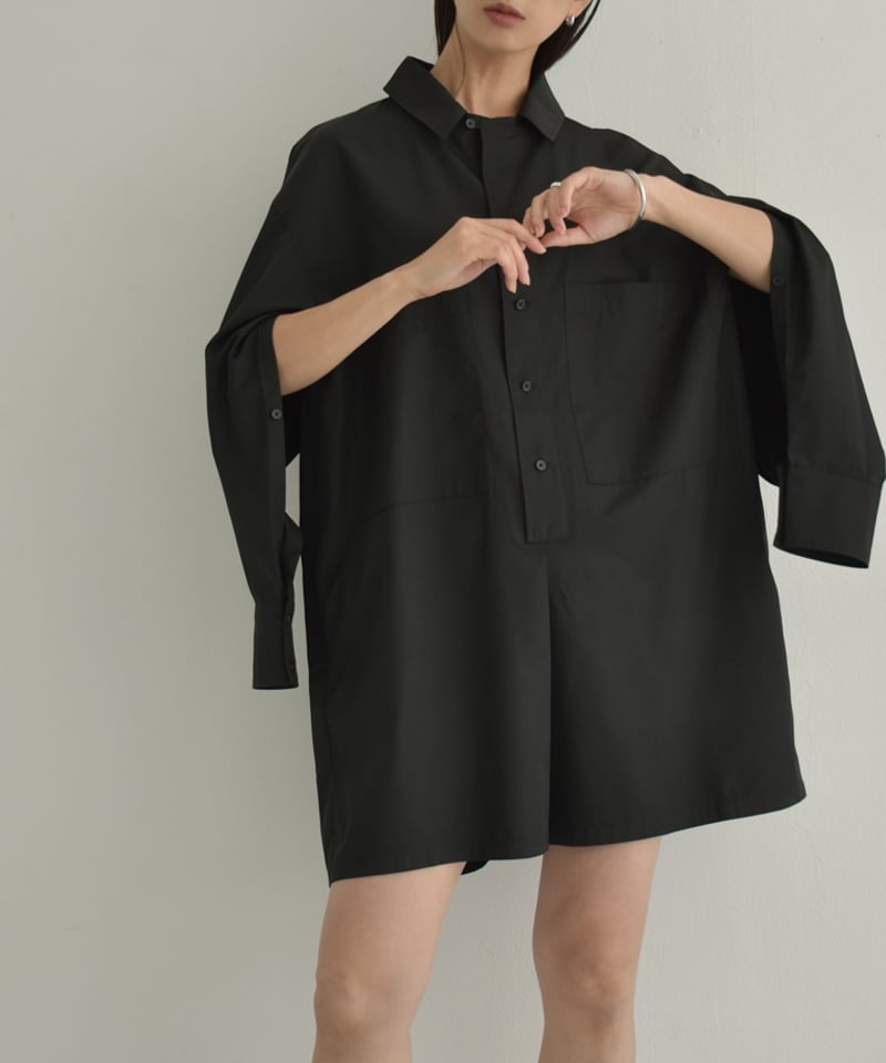 STUDIO ENUL】swim-14004 ラッシュガードシャツロンパース オフ