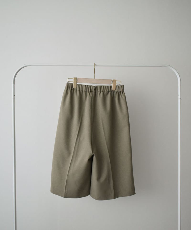 bottoms-04050 日本製 リネンライク 防シワ 接触冷感 ショート