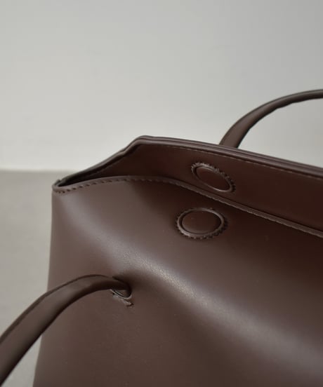 bag2-02671　マグネット ショルダーバッグ　キャメル　ブラウン　ブラック