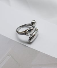 mb-ring2-02039　SV925　コンビネーションデザインリング　シルバー925