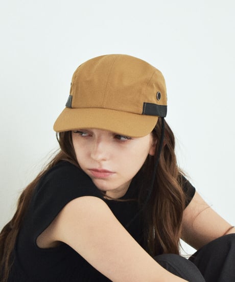 nh-cap-02069U　コード付き キャップ　ベージュ　カーキ　ネイビー