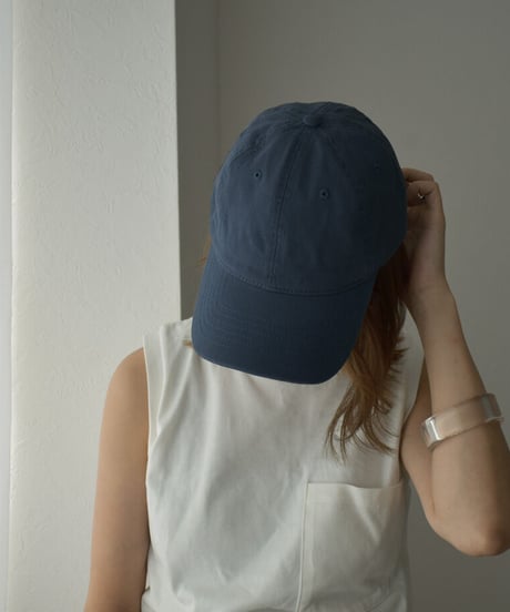 nh-cap-02044　ワンウォッシュ ベースボールキャップ　エクリュ　グリーン　ネイビー　ブラック　ウォッシュグレー