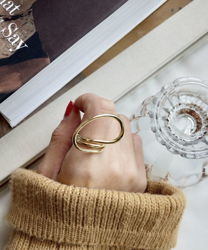 SILVER925 TWIST DESIGN RING/シルバー/リング twist twist ring silver / ツイストツイストリング シルバー