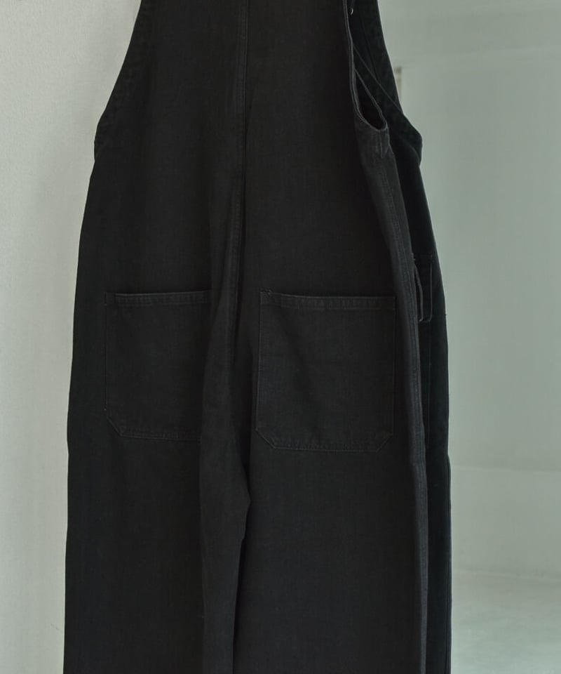 ohga ブラックサロペット・オーバーオール ohga】」(サロペット、オーバーオール)の通販 - WEAR